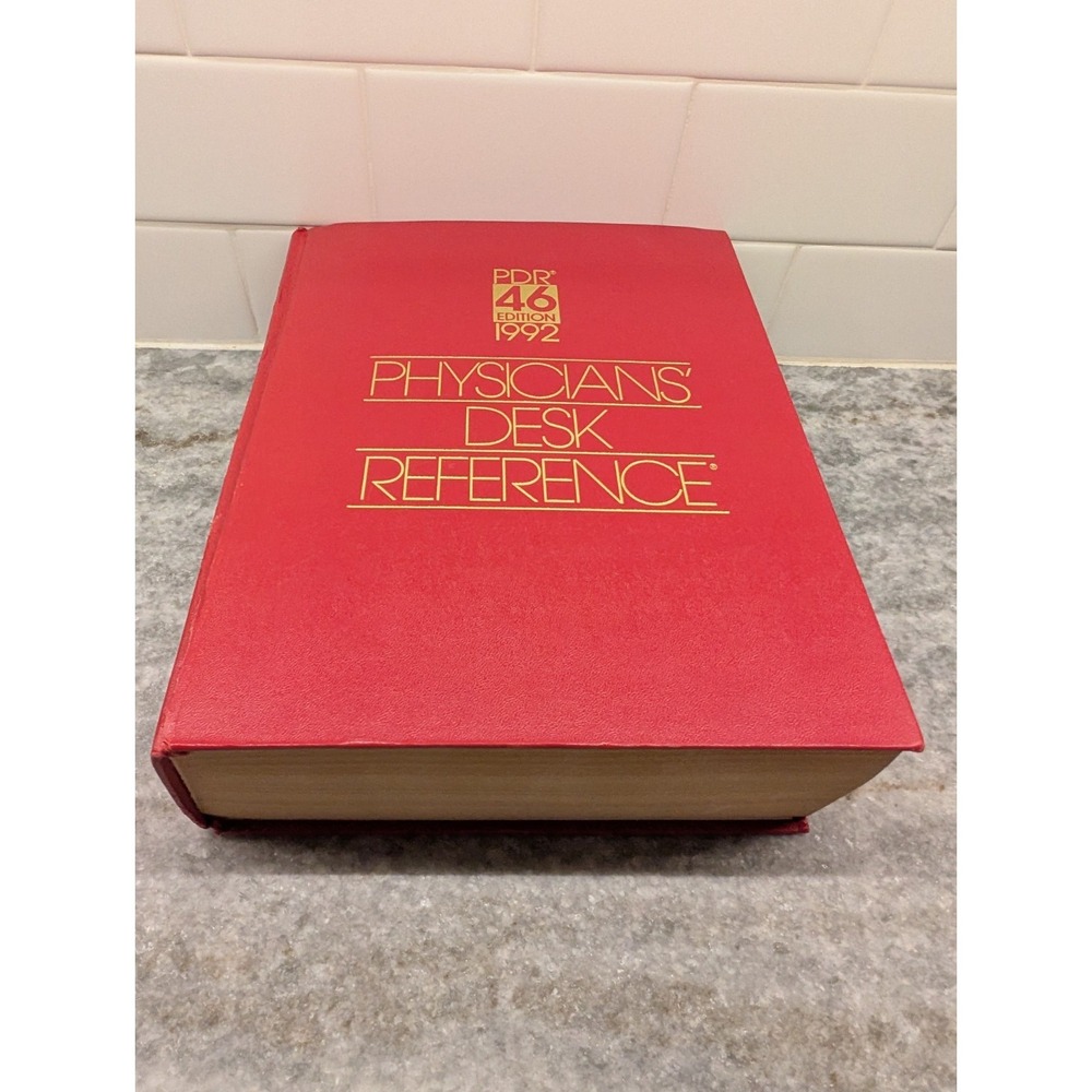 1992 Physicians' Desk Reference PDR 46 Edition